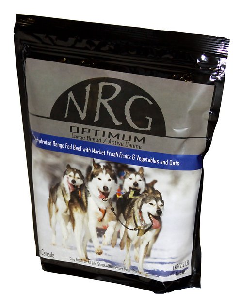 NRG Optimum Beef & Veggies Large Breed & Active Canine Dehydrated Dog Food