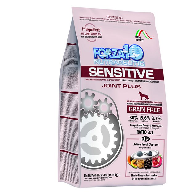 Forza10 Sensitive Joint Plus Grain-Free Dry Dog Food, 25-lb bag