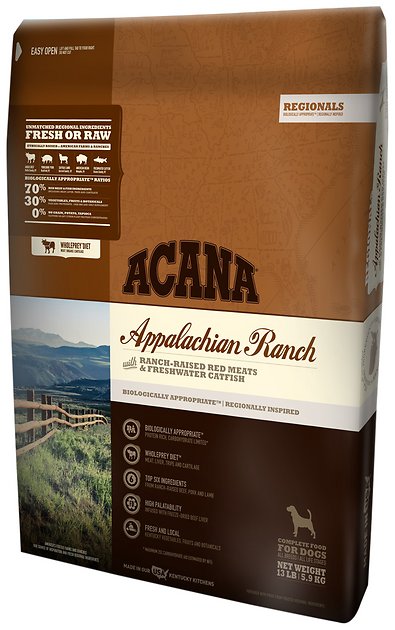 ACANA Appalachian Ranch Regional Formula Grain-Free Dry Dog Food