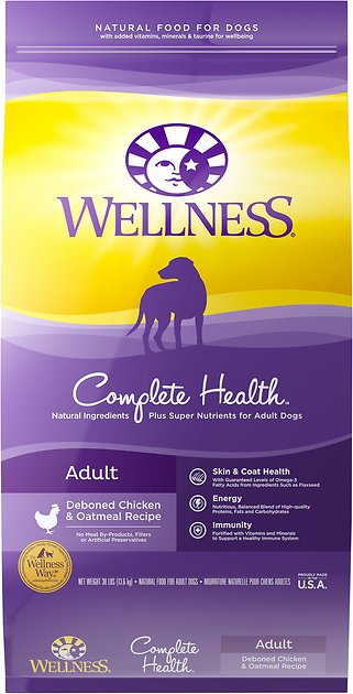 Wellness Complete Health Adult Deboned Chicken & Oatmeal Recipe Dry Dog Food