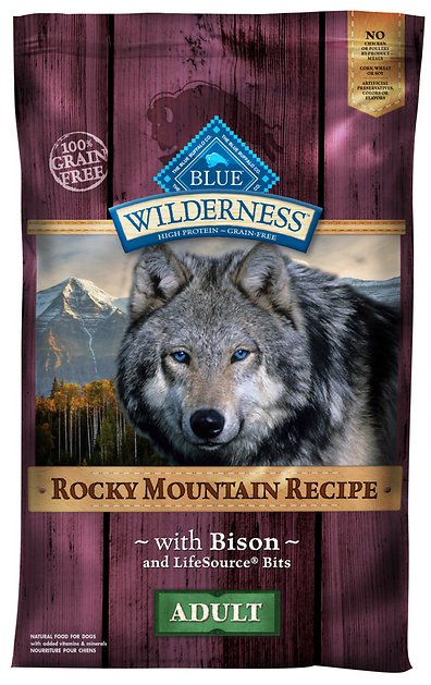 Blue Buffalo Wilderness Rocky Mountain Recipe with Bison Adult Grain-Free Dry Dog Food