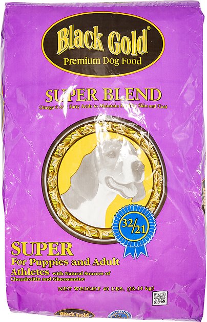 Black Gold 32/21 Super Blend Dry Dog Food, 40-lb bag