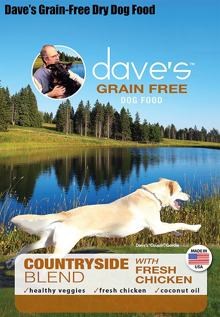 Dave's Pet Food Grain-Free Countryside Blend with Fresh Chicken Dry Dog Food