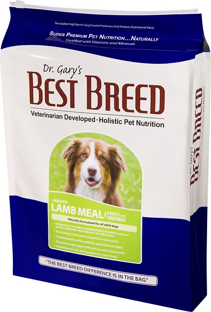 Dr. Gary's Best Breed Holistic Lamb Meal with Vegetables & Herbs Dry Dog Food
