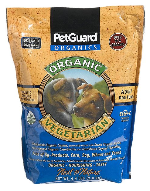 PetGuard Organic Vegetarian Adult Dry Dog Food, 4.4-lb bag