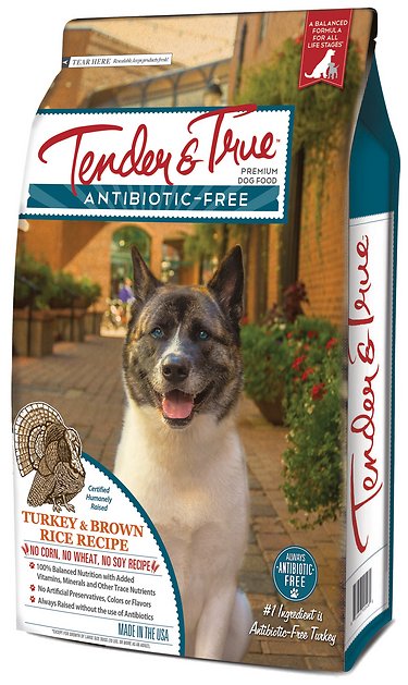 Tender & True Antibiotic-Free Natural Turkey & Brown Rice Recipe Dry Dog Food