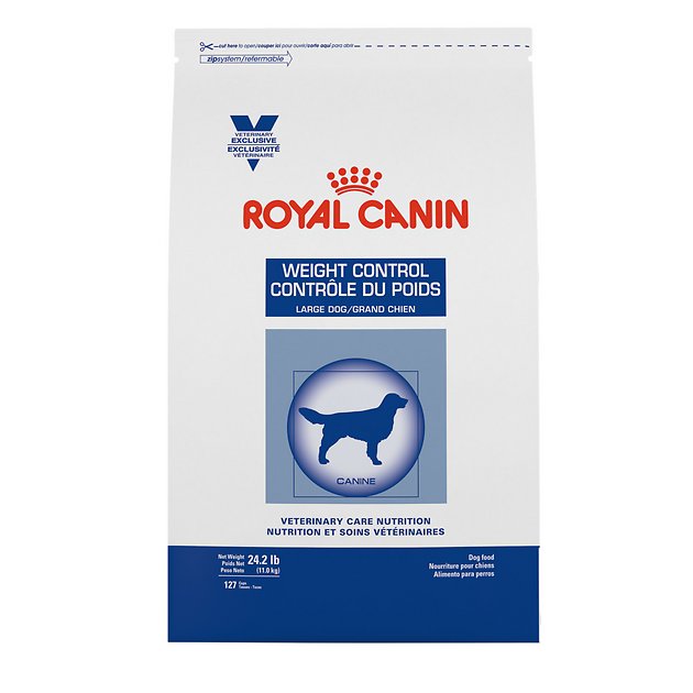 Royal Canin Veterinary Diet Weight Control Formula Large Breed Dry Dog Food, 24.2-lb bag