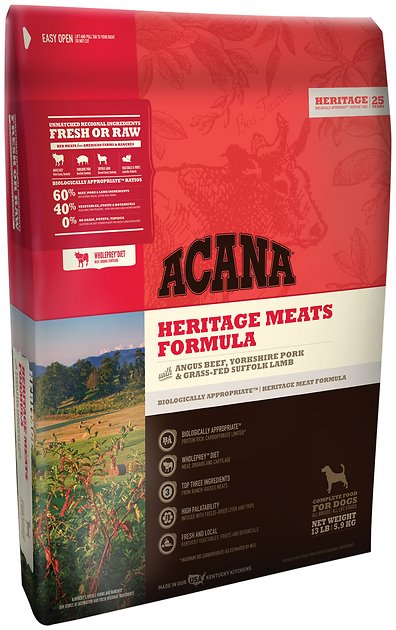 ACANA Heritage Meats Formula Grain-Free Dry Dog Food