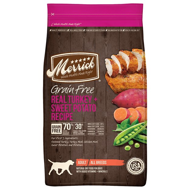 Merrick Grain-Free Real Turkey + Sweet Potato Recipe Dry Dog Food