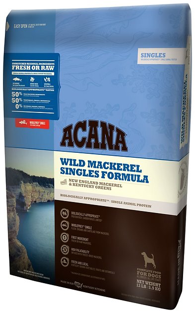 ACANA Wild Mackerel Singles Formula Grain-Free Dry Dog Food