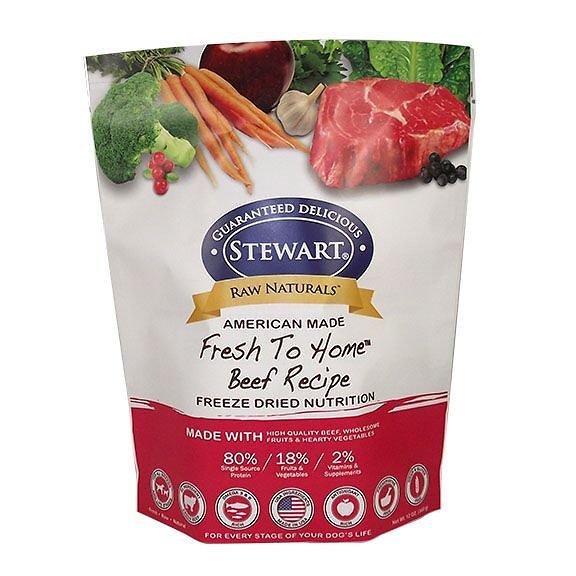 Stewart Raw Naturals Beef Recipe Grain-Free Freeze-Dried Dog Food