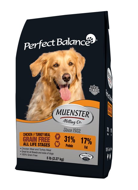 Muenster Perfect Balance Grain-Free Chicken & Turkey Meal All Life Stages Dry Dog Food