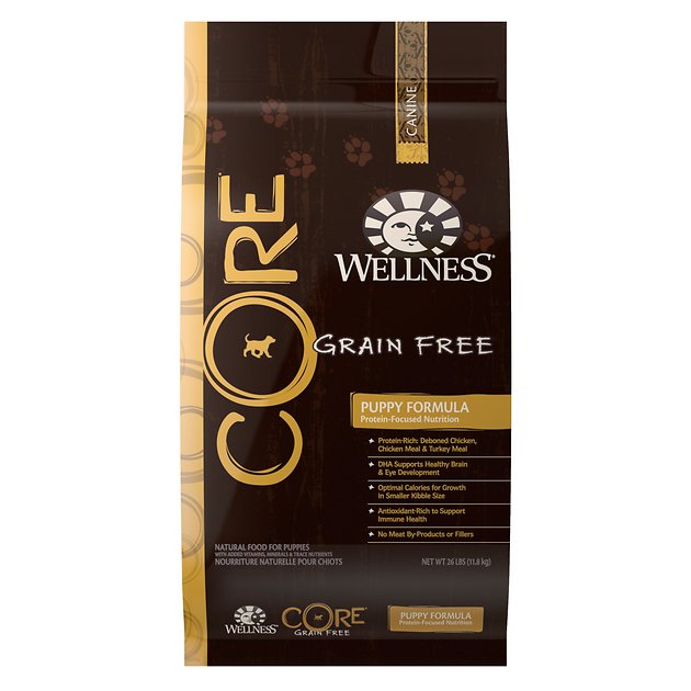 Wellness CORE Grain-Free Puppy Chicken & Turkey Recipe Dry Dog Food