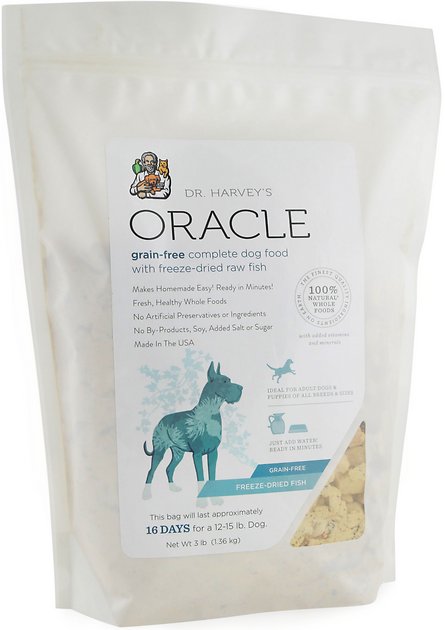 Dr. Harvey's Oracle Grain-Free Fish Formula Freeze-Dried Dog Food