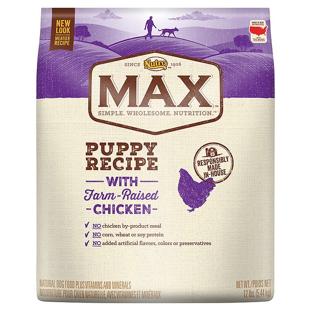 Nutro Max Puppy Natural Chicken Meal & Rice Recipe Dry Dog Food