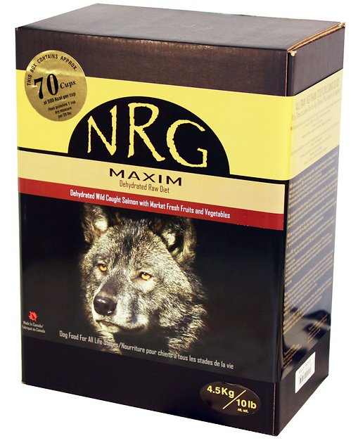 NRG Maxim Salmon & Veggies Dehydrated Raw Dog Food