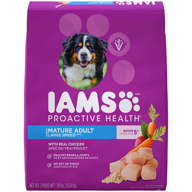 Iams ProActive Health Mature Adult Large Breed Dry Dog Food, 30-lb bag