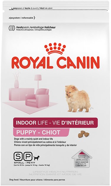 Royal Canin Indoor Life Small Breed Puppy Dry Dog Food, 2.5-lb bag