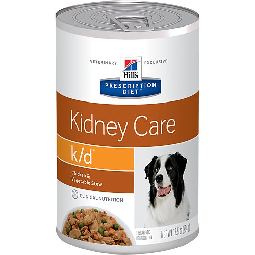 Hill's Prescription Diet k/d Kidney Care Chicken & Vegetable Stew Canned Dog Food