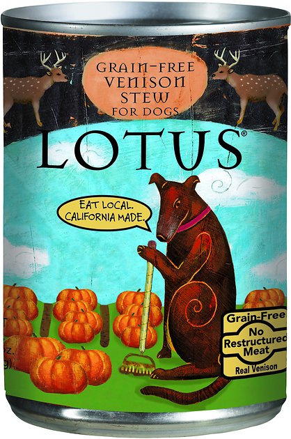 Lotus Venison Stew Grain-Free Canned Dog Food