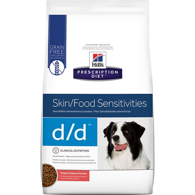 Hill's Prescription Diet d/d Skin/Food Sensitivities Potato & Salmon Formula Dry Dog Food