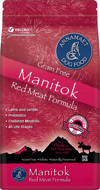 Annamaet Grain-Free Manitok Red Meat Formula Dry Dog Food