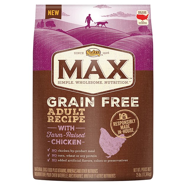 Nutro Max Grain-Free Adult Recipe with Farm-Raised Chicken Dry Dog Food