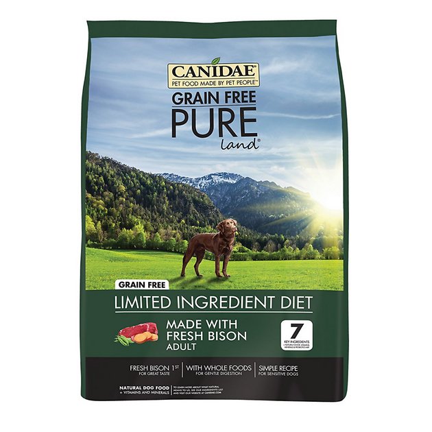 CANIDAE Grain-Free PURE Land with Bison Dry Dog Food