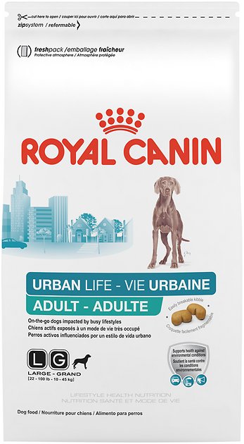 Royal Canin Urban Life Large Breed Adult Dry Dog Food, 16-lb bag