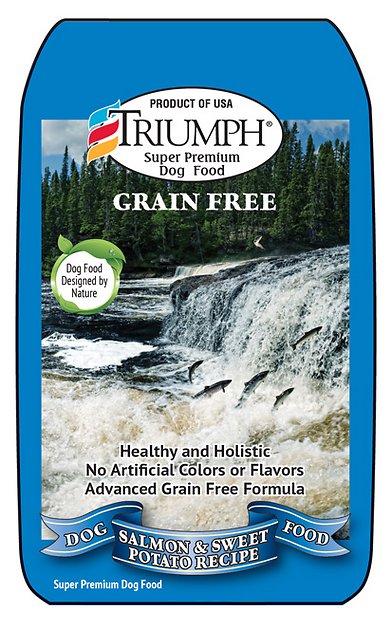 Triumph Grain-Free Salmon & Sweet Potato Recipe Dry Dog Food