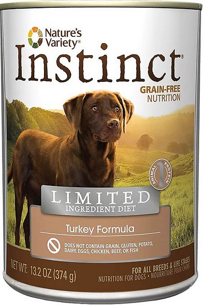 Instinct by Nature's Variety Limited Ingredient Diet Grain-Free Turkey Formula Canned Dog Food