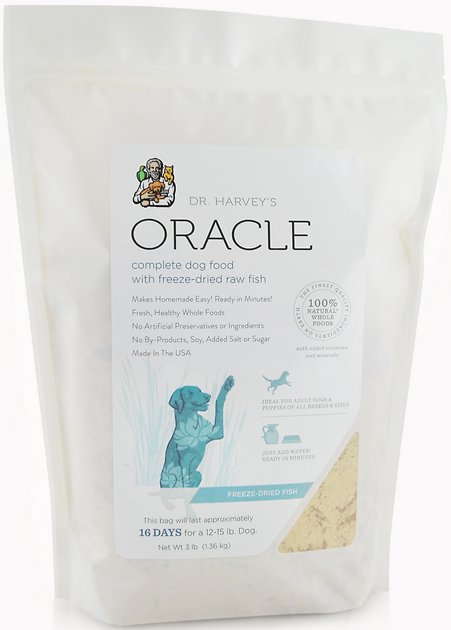 Dr. Harvey's Oracle Fish Formula Freeze-Dried Dog Food