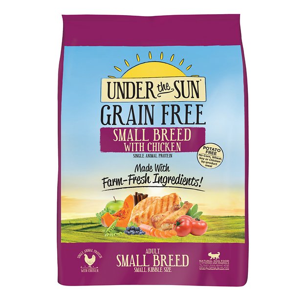 Under the Sun Grain-Free Small Breed Adult Chicken Recipe Dry Dog Food