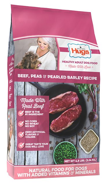 Paula Deen Hugs Premium Select Beef, Peas & Pearled Barley Dry Dog Food