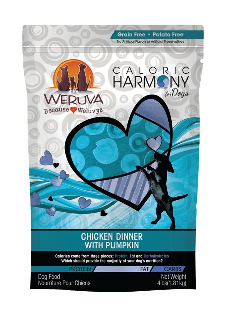 Weruva Caloric Harmony Chicken Dinner with Pumpkin Grain-Free Dry Dog Food