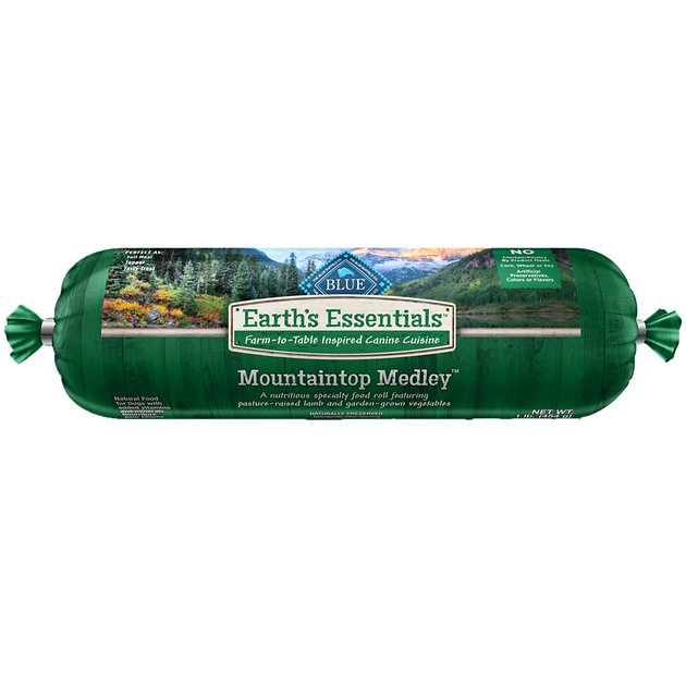 Blue Buffalo Earth's Essentials Mountaintop Medley Lamb & Barley Recipe Dog Food Roll, 1-lb