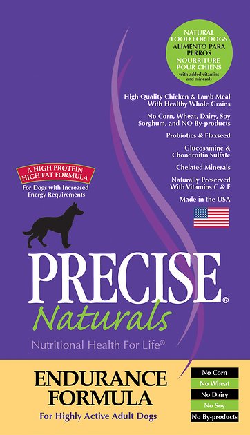 Precise Naturals Endurance Dry Dog Food, 40-lb bag