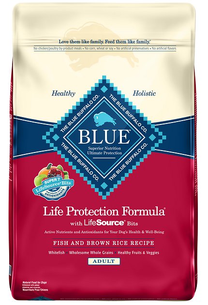 Blue Buffalo Life Protection Formula Adult Fish & Brown Rice Recipe Dry Dog Food