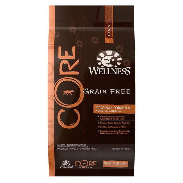 Wellness CORE Grain-Free Original Turkey & Chicken Recipe Dry Dog Food