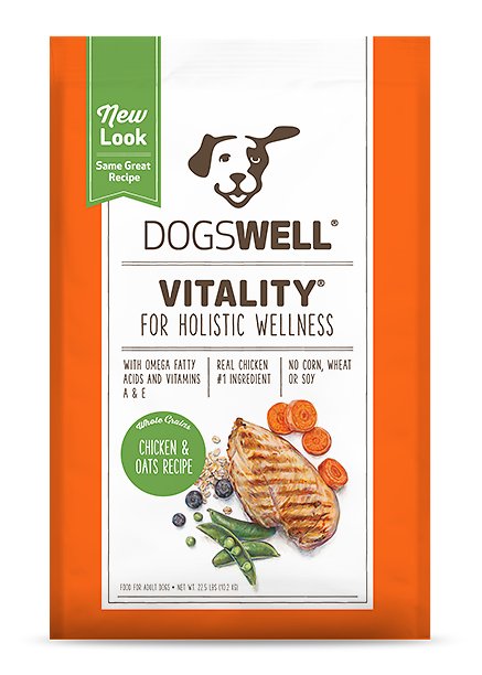 Dogswell Vitality Chicken & Oats Recipe Dry Dog Food, 22.5-lb bag