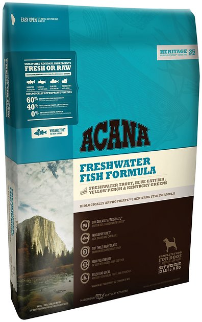 ACANA Heritage Freshwater Fish Formula Grain-Free Dry Dog Food