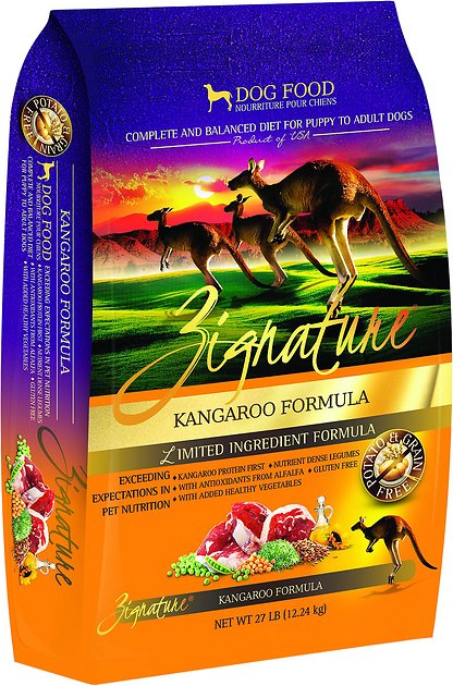 Zignature Kangaroo Limited Ingredient Formula Grain-Free Dry Dog Food